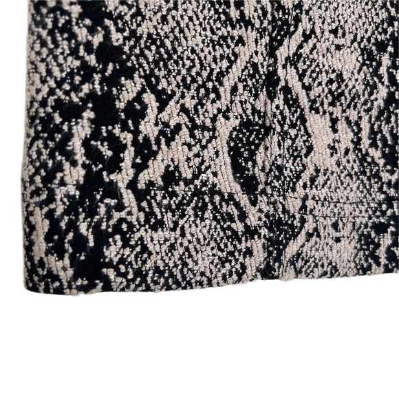 Free People Snake Jacquard Mini Skirt Size 6 Snakeskin Print Y2K Twee Grunge - Picture 3 of 7